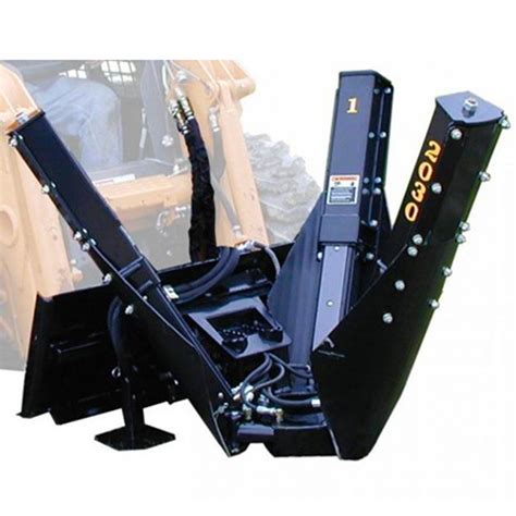 rent a skid steer with a tree spade|tree puller attachment for rent.